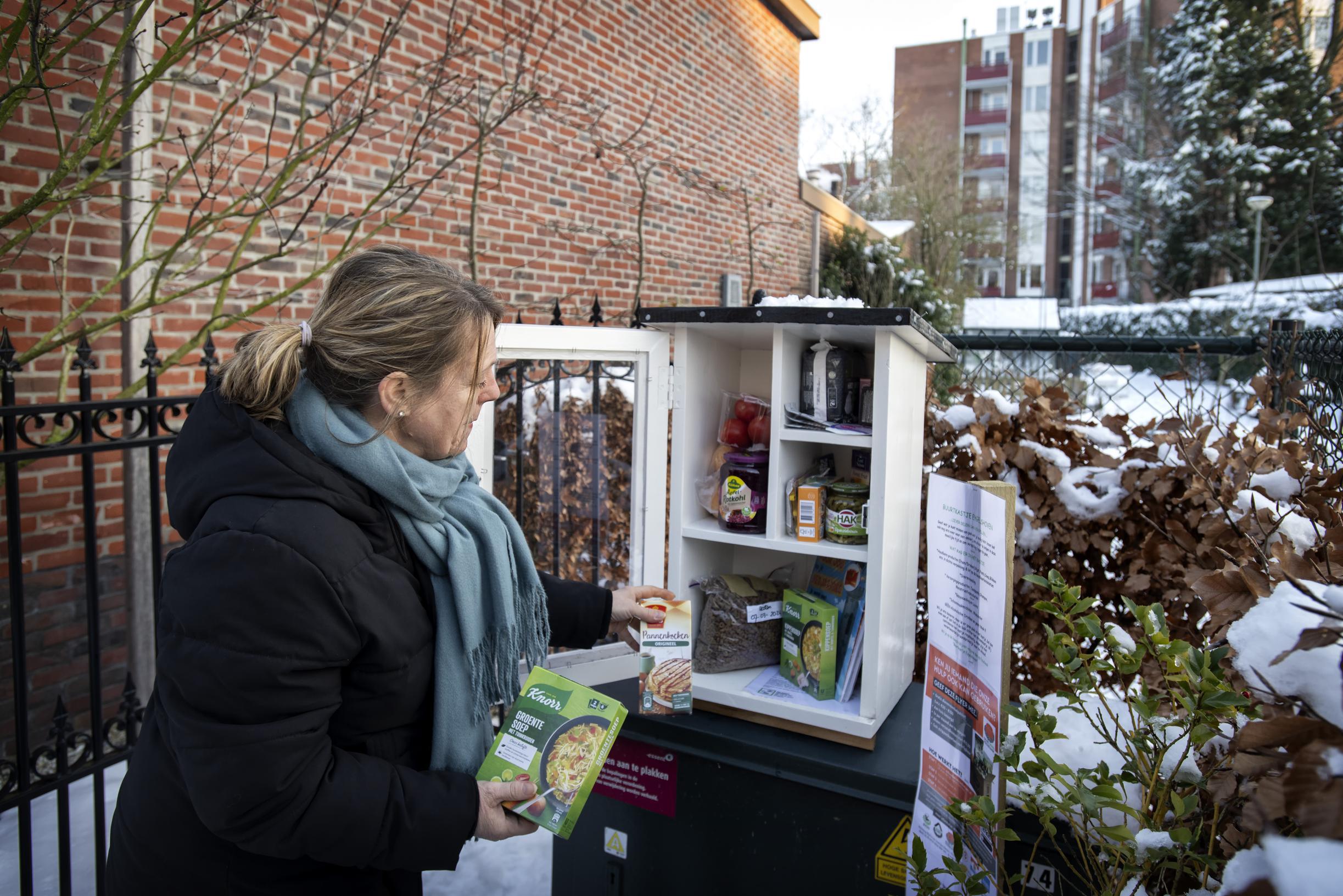 Kleine buurtkastjes voorzien in grote behoefte in Eygelshoven en Chevremont: ‘Ze waren aanvankelijk 